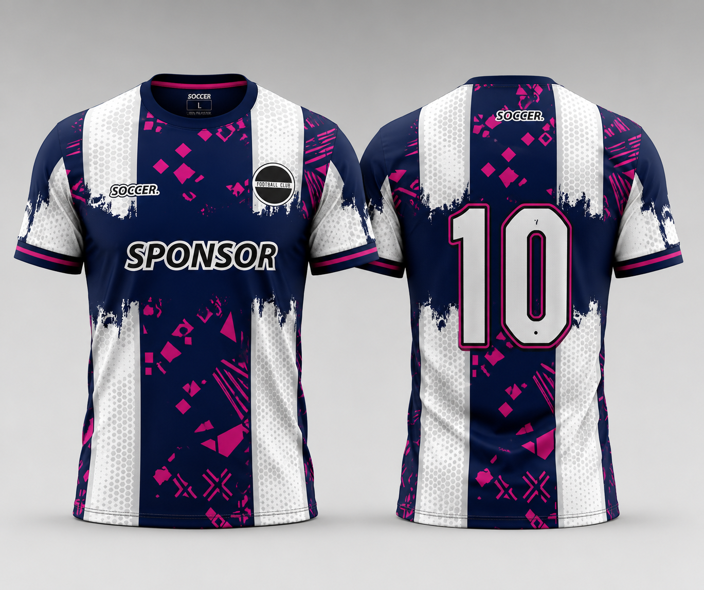 Custom Sublimation Round Neck T-Shirt | 100% Polyester Sports Jersey with Custom Logo