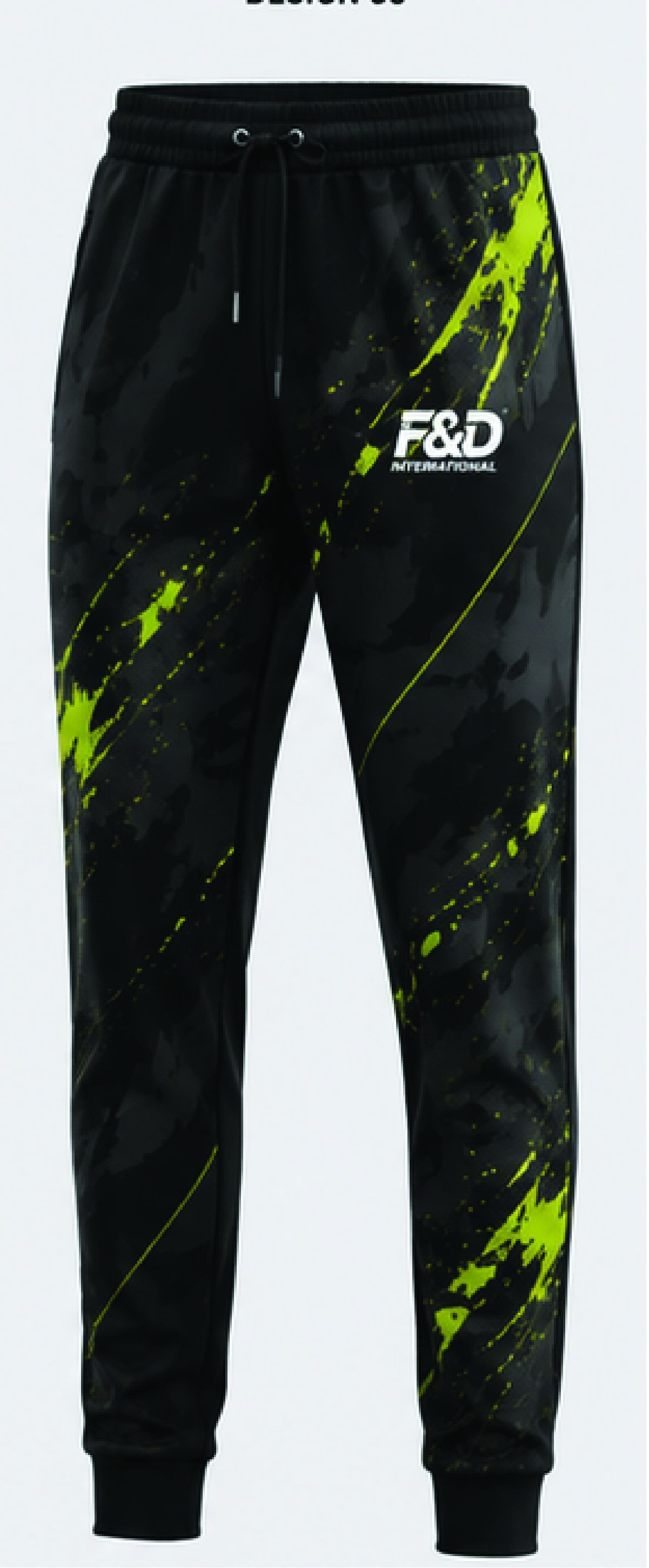 Custom Sublimation Sports Jogger Trousers | Premium Polyester Athletic Track Pants