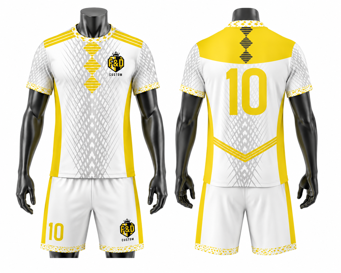 Custom Sublimation Sports T-Shirt & Shorts Set | 100% Polyester Micro Mesh