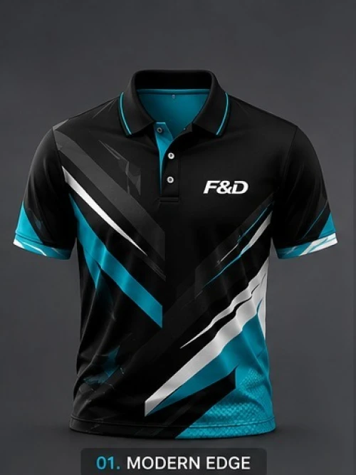 Custom Sublimation Sports Polo Shirt | OEM Team Uniform | Dry Fit Polyester