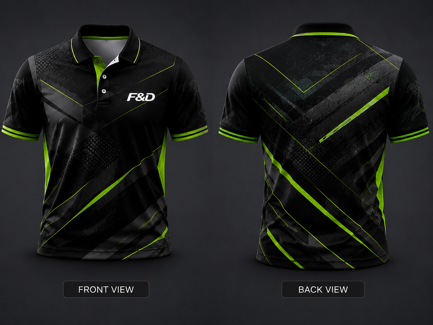 Custom Sublimation Sports Polo Shirt | OEM Team Uniform | Dry Fit Polyester