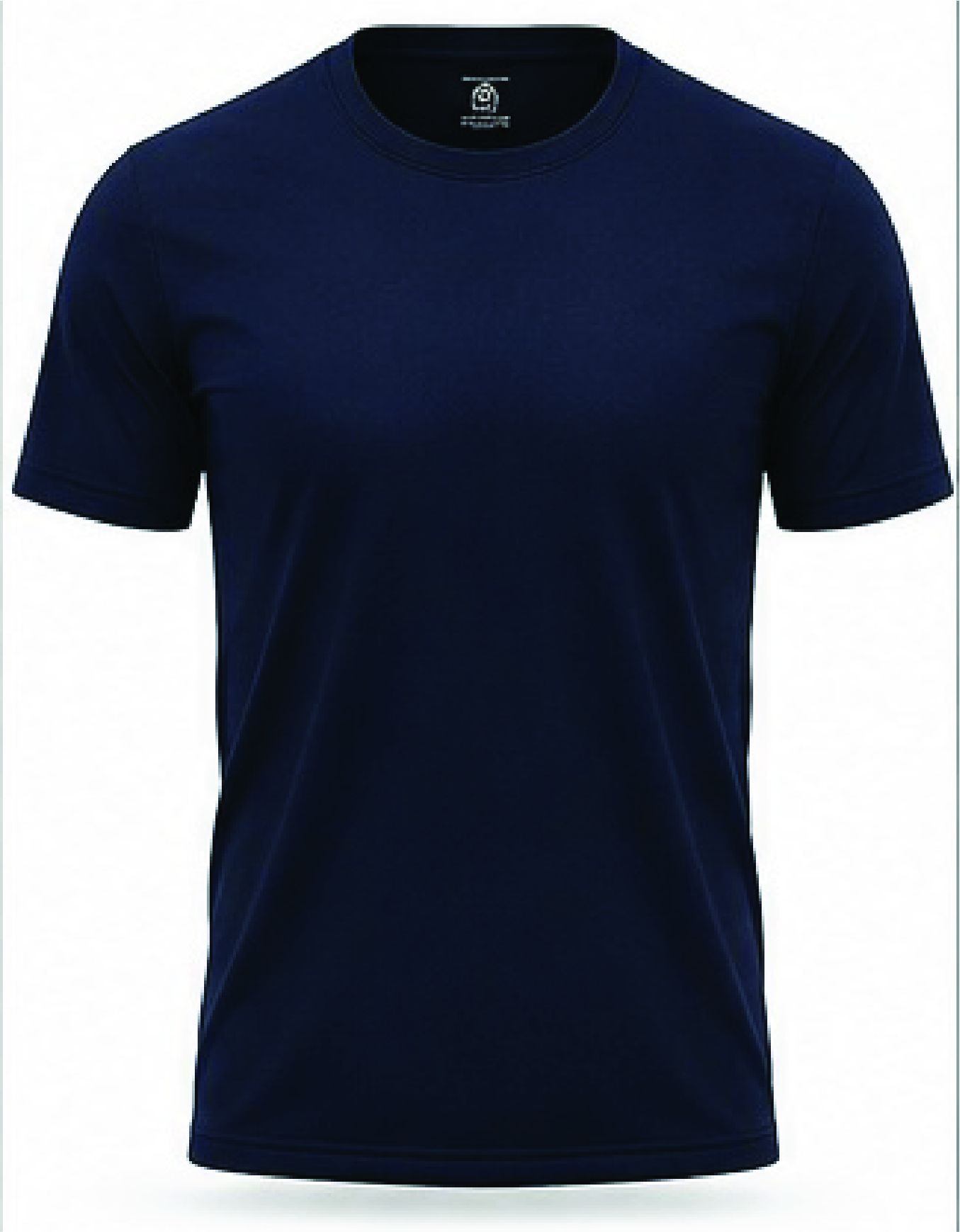 Custom Plain Round Neck T-Shirt – Short Sleeve