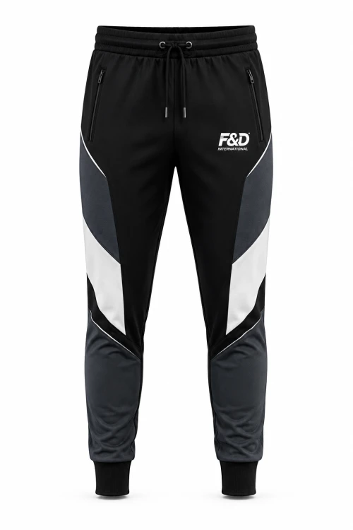 Custom Sublimation Sports Jogger Trousers | Premium Polyester Athletic Track Pants