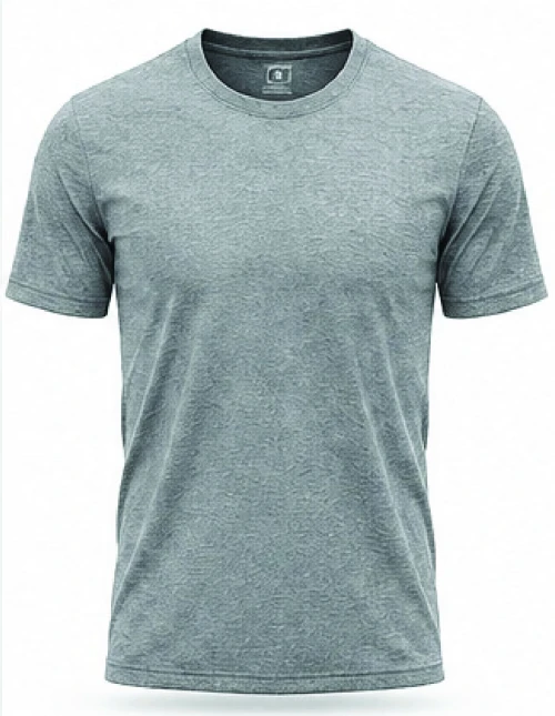 Custom Plain Round Neck T-Shirt – Short Sleeve
