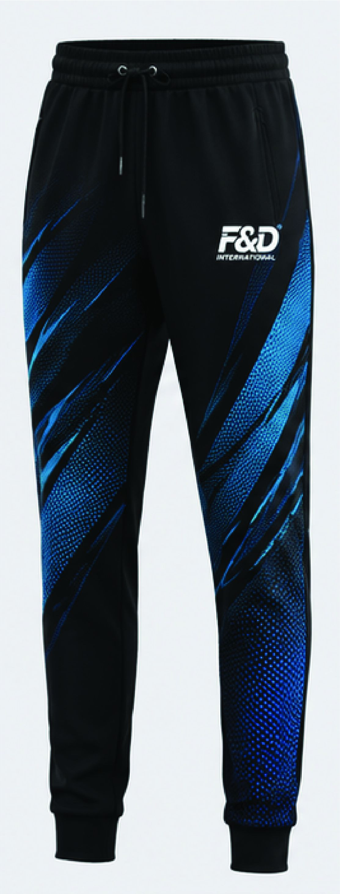 Custom Sublimation Sports Jogger Trousers | Premium Polyester Athletic Track Pants