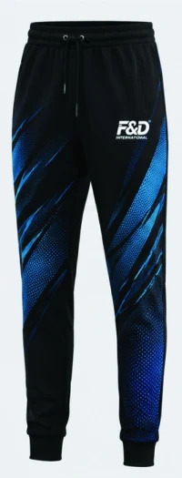 Custom Sublimation Sports Jogger Trousers | Premium Polyester Athletic Track Pants